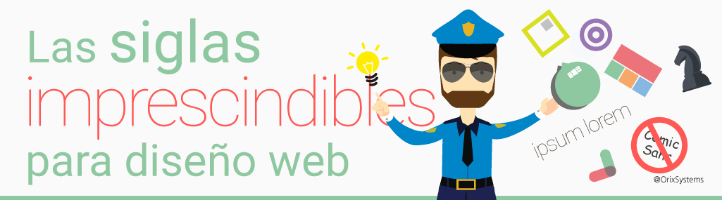 Las siglas imprescindibles para diseño web