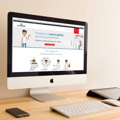 Ilustraciones adaptadas a páginas web